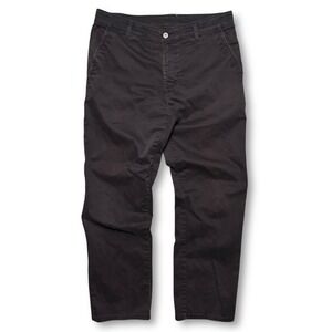 AG Adriano Goldschmied The Lux Khaki Trouser Pants Men's 36R (36x30) Charcoal